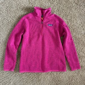 Patagonia Womens Pink Fleece Jacket